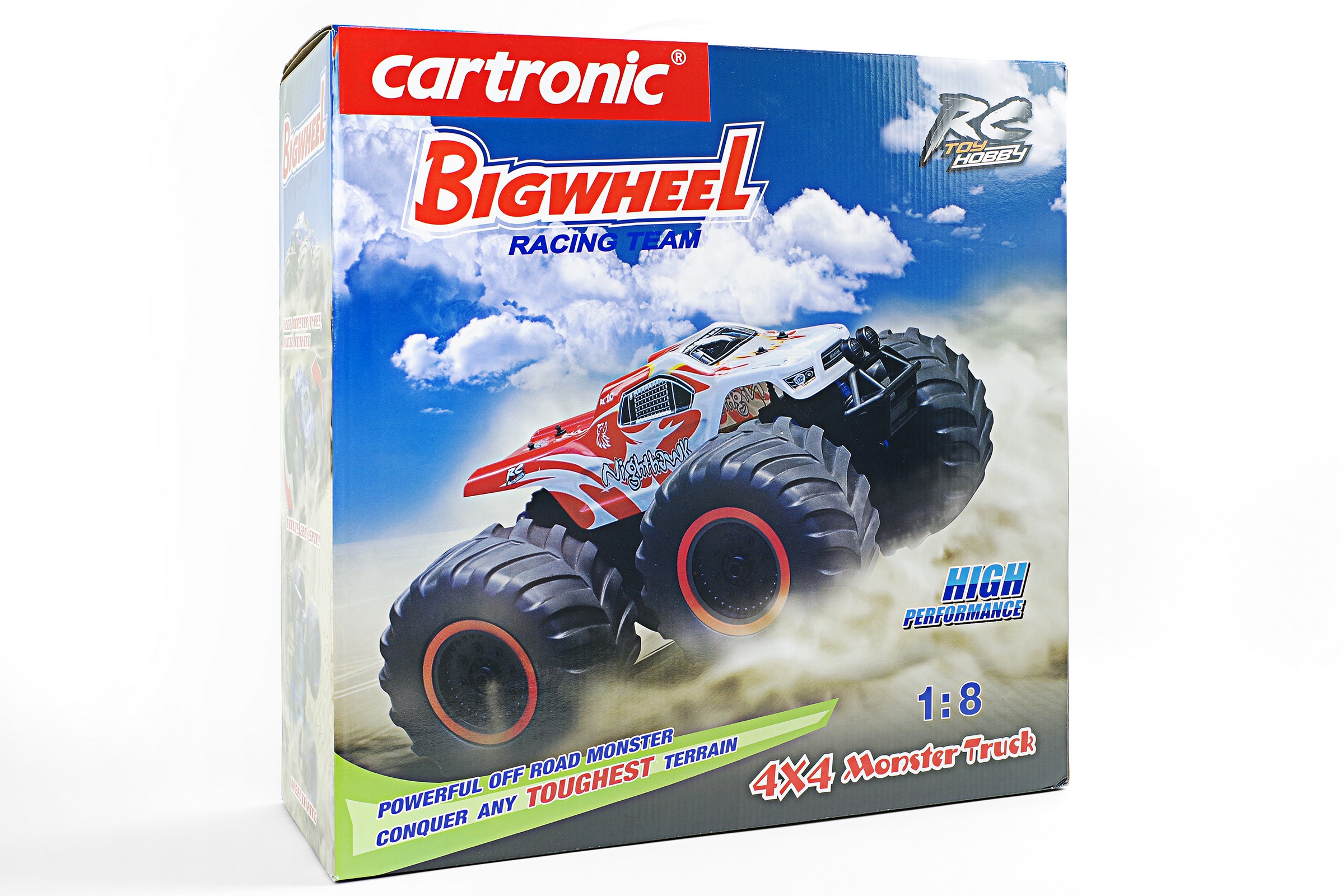 Ferngesteuertes Auto RC Big Wheel Monster Truck Mit Akku Kinder Geschenk Lizenz